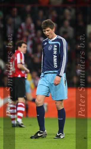 Eindhoven, 19 Maart 2008 Kompetitiewedstrijd PSV-AJAX, eindstand 0-0 
Seizoen 2007/2008
Klaas Jan Huntelaar