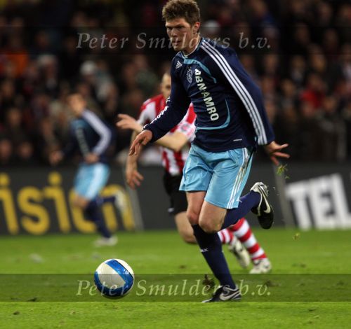 Eindhoven, 19 Maart 2008 Kompetitiewedstrijd PSV-AJAX, eindstand 0-0 
Seizoen 2007/2008
Klaas Jan Huntelaar