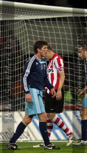 Eindhoven, 19 Maart 2008 Kompetitiewedstrijd PSV-AJAX, eindstand 0-0 
Seizoen 2007/2008
Klaas Jan Huntelaar