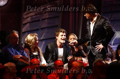 Aalsmeer 15 mei 2009
Dancing with the stars in de studio\'s in Aalsmeer. Beau  Erven Dorens met Helga v Leur en Koertjan de Bruin
Peter Smulders bv