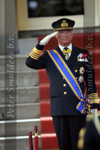 Den Haag 21 april 2009
Koningin Beatrix ontvangt  Koning Carl Gustav en Koningin Silvia van Zweden op paleis Noordeinde.
Peter Smulders bv