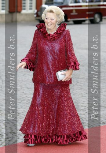Apeldoorn 1 september 2007
Prins Willem Alexander viert zijn 40e verjaardag op paleis het Loo met Maxima Alexia Ariane en Amalia. Koningin Beatrix