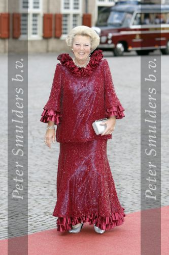 Apeldoorn 1 september 2007
Prins Willem Alexander viert zijn 40e verjaardag op paleis het Loo met Maxima Alexia Ariane en Amalia. Koningin Beatrix