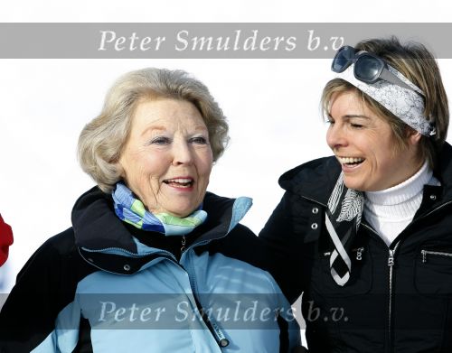 Lech 16 februari 2009
Fotosessie met de koninklijke familie in Oberlech. Koningin Beatrix Prins Willem Alexander Prinses Maxima Amalia Alexia Ariane Prins Constantijn Prins es Laurentien Claus Cazimir Eloise en  Leonore.
Peter Smulders bv