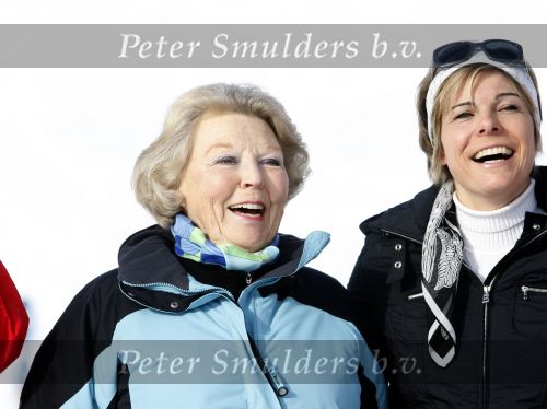 Lech 16 februari 2009
Fotosessie met de koninklijke familie in Oberlech. Koningin Beatrix Prins Willem Alexander Prinses Maxima Amalia Alexia Ariane Prins Constantijn Prins es Laurentien Claus Cazimir Eloise en  Leonore.
Peter Smulders bv