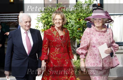 Den Haag 20 oktober 2007
Doop prinses Ariane . Koningin deatrix Jorge Zorrequieta en Maria del carem Zorrequieta zijn daarbij aanwezig.