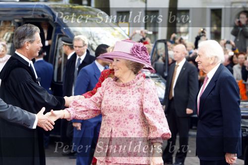 Den Haag 20 oktober 2007
Doop prinses Ariane . Koningin Beatrix Jorge Zorrequieta en Maria del carem Zorrequieta zijn daarbij aanwezig.