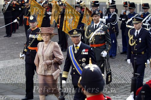 Den Haag 21 april 2009
Koningin Beatrix ontvangt  Koning Carl Gustav en Koningin Silvia van Zweden op paleis Noordeinde.
Peter Smulders bv
