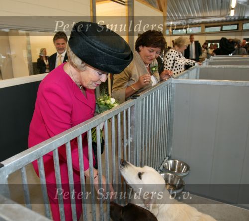 Herpen ( Gemeente Oss ),  27 Mei 2008
Koningin Beatrix bij opening van het nieuwe gebouw \
