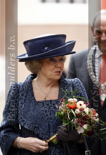 Amsterdam 29 februari 2008
Koningin Beatrix opent expositie  over koninklijke familie in amsterdams historisch museum.
Peter Smulders bv