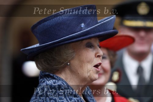 Amsterdam 29 februari 2008
Koningin Beatrix opent expositie  over koninklijke familie in amsterdams historisch museum.