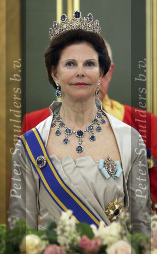 Den Haag 21 april 2009
Staatsbezoek van Koning Carl Gustav en koningin Silvia aan Nederland. Prinses Maxima Koningin Beatrix Prins Willem Alexander Pieter v Vollenhoven en prinses Margriet.
Peter Smulders bv