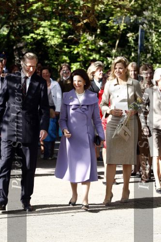 Lisse 22 april 2009
Prinses maxima en Koningin Silvia van Zweden in de keukenhof.
Peter Smulders bv
