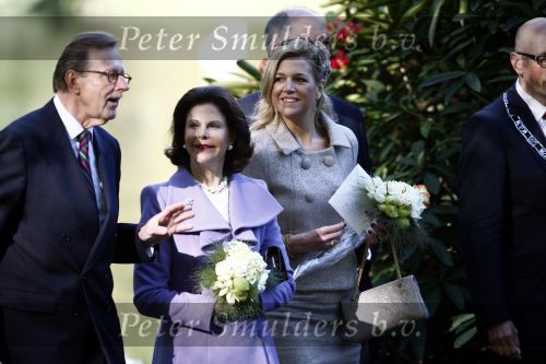 Lisse 22 april 2009
Prinses maxima en Koningin Silvia van Zweden in de keukenhof.
Peter Smulders bv