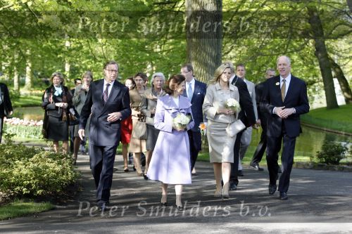 Lisse 22 april 2009
Prinses maxima en koningin Silvia van Zweden in de keukenhof.
Peter Smulders bv