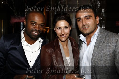 Rotterdam 6 mei 2009
Vrouwen Ladies beurs in Rotterdam. Kristina Bazilovic met Ramon Beuk en vriend
Peter Smulders bv