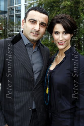 Amsterdam 17 mei 2009
Coiffure awards in de Rai. 
Kristina Bozilovic met haar vriend