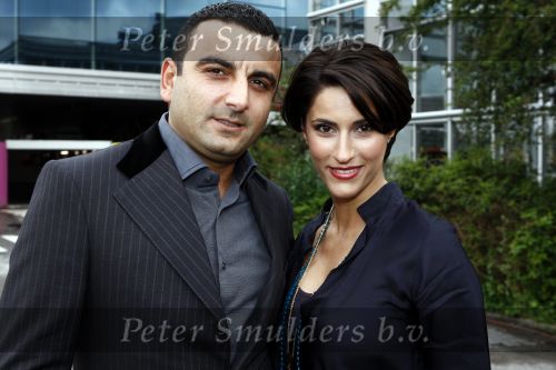 Amsterdam 17 mei 2009
Coiffure awards in de Rai. 
Kristina Bozilovic met haar vriend