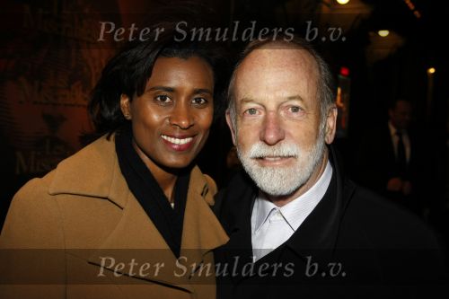 Amsterdam 21 januari 2009
Premiere Les Miserables in Carre. Laetitia Griffith met man
Peter Smulders bv