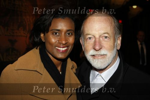 Amsterdam 21 januari 2009
Premiere Les Miserables in Carre. Laetitia Griffith met man
Peter Smulders bv