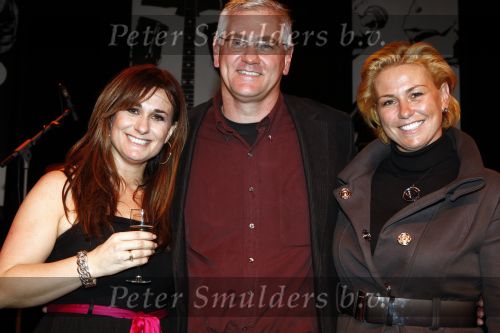 Hilversum 21 januari 2008
Premiere Laura Vlasblom in theater Gooiland. Laura met zus en broer Michel