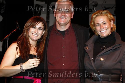 Hilversum 21 januari 2008
Premiere Laura Vlasblom in theater Gooiland. Laura met zus en broer Michel