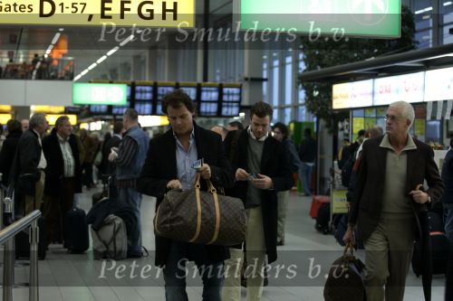 Schiphol 2 november 2005
Leco v Zadelhoff en Winston Gerschtanowitz op schiphol. Ze gingen naar Louis Vuitton in Parijs