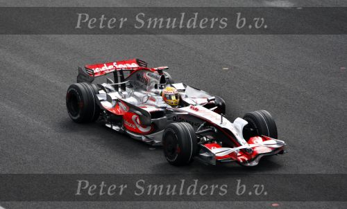 Spa 7 september 2008
Formule 1 Grand Prix van Spa Francochamps. Filippe Massa Kimi Raikkonen Lewis Hamilton  Heiki Kovalinen Fernando Alonso
Peter Smulders bv