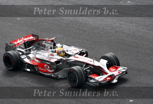 Spa 7 september 2008
Formule 1 Grand Prix van Spa Francochamps. Filippe Massa Kimi Raikkonen Lewis Hamilton  Heiki Kovalinen Fernando Alonso
Peter Smulders bv