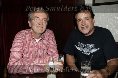 Amstelveen 11 september 2007
Presentatie dvd en cd\'s van de sixties in cafe 1860. George Baker met Lex Harding