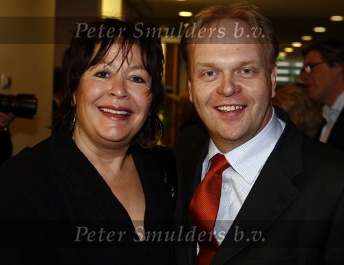 Amsterdam 1 maart 2009
Modeshow Paul Schulten in het Okura hotel. Liesbeth v Dijk met Frits Huffnagels
Peter Smulders bv
