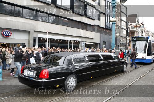 Amsterdam 7 maart 2008
Presentatie kledinglijn Dyanne Beekman  bij C&A. Dyanne kwam samen met haar moeder aan in een limousine.
Peter Smulders bv