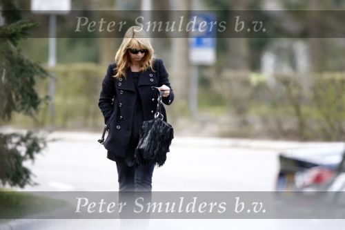 Blaricum 13 april 2008
Linda de Mol bezoekthaar vader die in het Ter gooi ziekenhuis ligt.