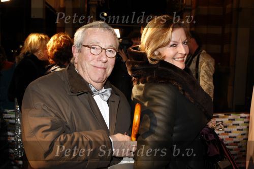 Amsterdam 11 maart 2008
Het boekenbal in de stadsschouwburg van Amsterdam. Louis v Dijk met vrouw
Peter Smulders bv