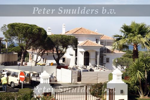 Vale do lobo 3 mei 2008
Huis Louis v Gaal in aanbouw.
Peter Smulders bv