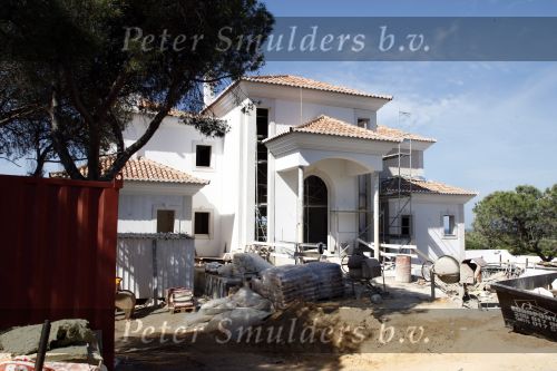 Vale do lobo 3 mei 2008
Huis Louis v Gaal in aanbouw.
Peter Smulders bv