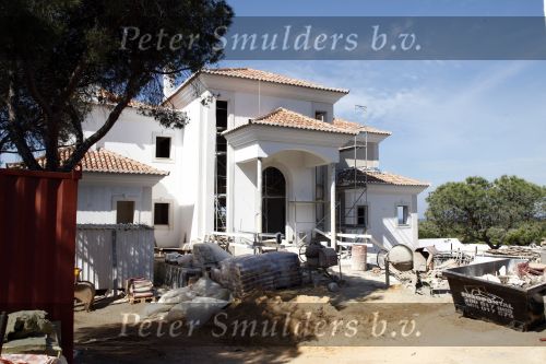 Vale do lobo 3 mei 2008
Huis Louis v Gaal in aanbouw.
Peter Smulders bv