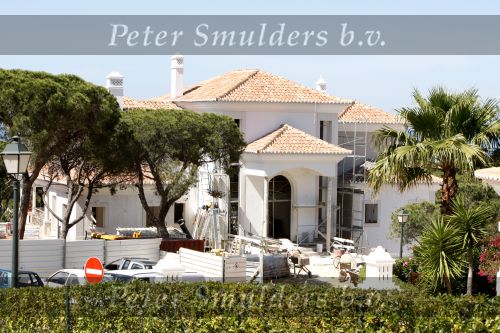 Vale do Lobo 6 mei 2008
Huis Louis v Gaal in aanbouw op Vale Do Lobo