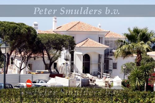 Vale do Lobo 6 mei 2008
Huis Louis v Gaal in aanbouw op Vale Do Lobo