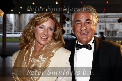 Den Haag 20 januari 2008
Premiere  Hollywood in concert met Lee Towers en Anita Meier. 
Ludo Voeten met vriendin