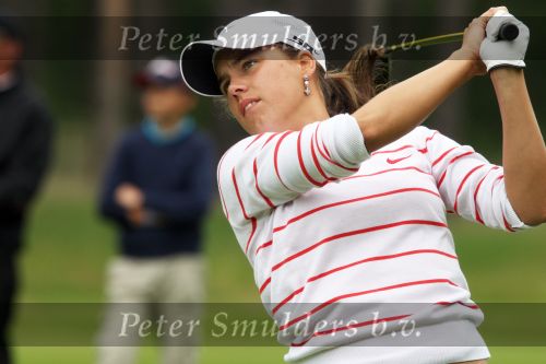 Valkenswaard, 7 Juni 2008
Eindhovensche Golf
KLM Ladies Open 2008
Maaike Naafs met haar caddy/vriend Martijn Vermei