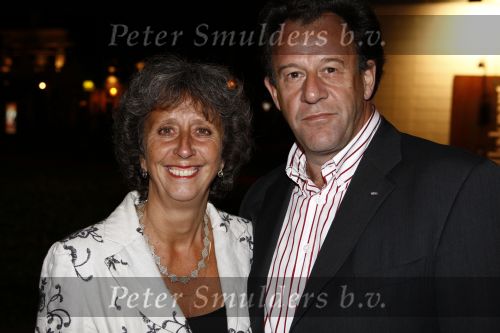 Utrecht 27 september 2008
Premiere Wapen van Geldrop in schouwburg van Utrecht. Thijs Romer is de regisseur. Maarten Wansink met vrouw
Peter Smulders bv