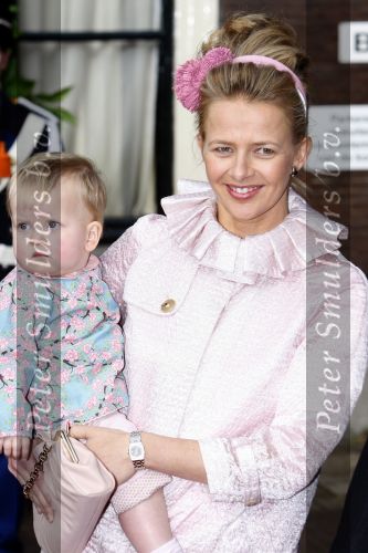 Den Haag 20 oktober 2007
Mabel Wisse Smit Prins Friso en hun dochters Luana en Zaria bij de doop van prinses Ariane.