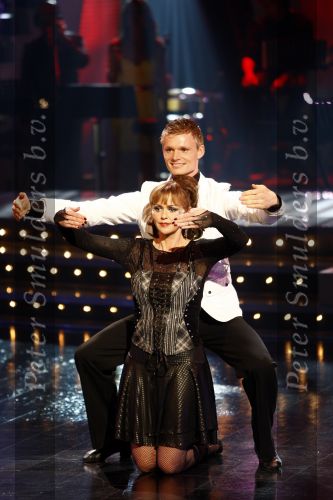 Aalsmeer 15 mei 2009
Dancing with the stars in de studio\'s in Aalsmeer. Manon Thomas met danspartner Omar Smids
Peter Smulders bv