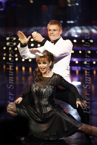 Aalsmeer 15 mei 2009
Dancing with the stars in de studio\'s in Aalsmeer. Manon Thomas met danspartner Omar Smids
Peter Smulders bv