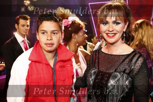 Aalsmeer 15 mei 2009
Dancing with the stars in de studio\'s in Aalsmeer. Manon Thomas met danspartner Omar Smids
Peter Smulders bv