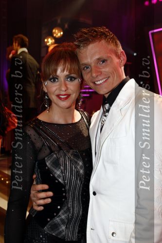 Aalsmeer 15 mei 2009
Dancing with the stars in de studio\'s in Aalsmeer. Manon Thomas met danspartner Omar Smids
Peter Smulders bv