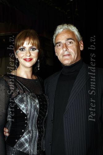 Aalsmeer 15 mei 2009
Dancing with the stars in de studio\'s in Aalsmeer. Manon Thomas met partner Ruud
Peter Smulders bv