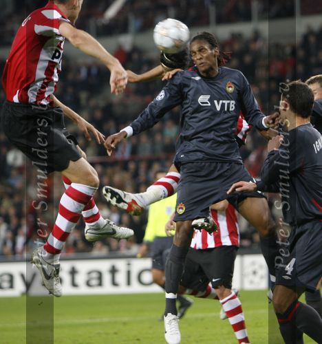 Eindhoven, 19 September 2007 Seizoen 2007/2008 
Eerste wedstrijd Champions League PSV-CSKA Moskou, eindstand 2-1
Manuel Da Costa