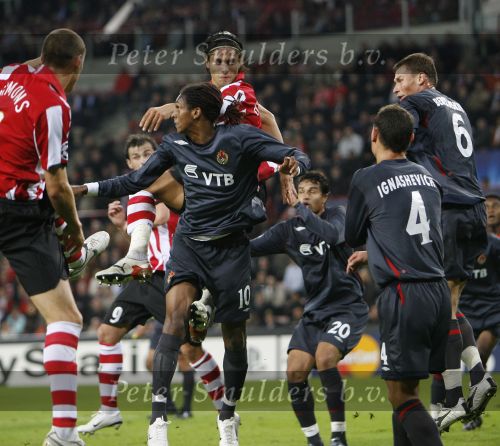 Eindhoven, 19 September 2007 Seizoen 2007/2008 
Eerste wedstrijd Champions League PSV-CSKA Moskou, eindstand 2-1
Manuel Da Costa